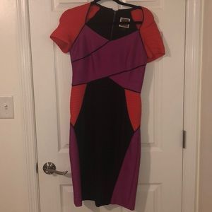 Pink & orange Nue dress